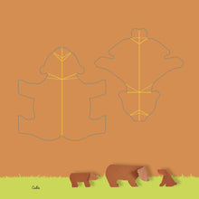 Load image into Gallery viewer, Baby Animals: Fold & Play