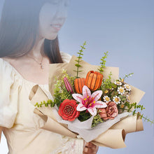 Load image into Gallery viewer, 3D Wooden Flower Puzzle: Pink Lilly