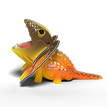 Load image into Gallery viewer, EUGY Frilled Lizard 3D Puzzle