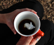 Load image into Gallery viewer, Ceramic FOX Surprise Mug Gift (11 oz.- Red Orange): Red Orange