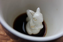 Load image into Gallery viewer, Ceramic SQUIRREL Surprise Mug Gift (11 oz.- Cobalt Blue): Cobalt Blue