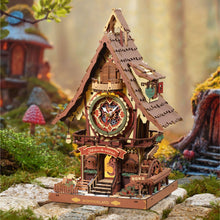 Load image into Gallery viewer, ROKR Cuckoo Clock DIY 3D Puzzle Kit