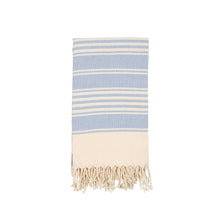 Load image into Gallery viewer, Anatolya Turkish Bath Towels Peshtemal Hamam Quick-dry Blue