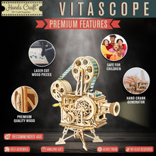 Load image into Gallery viewer, DIY Wooden Puzzle: Vitascope
