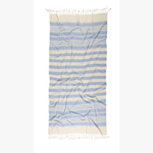 Load image into Gallery viewer, Anatolya Turkish Bath Towels Peshtemal Hamam Quick-dry Blue