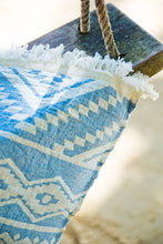 Load image into Gallery viewer, Aztec Turkish Beach Towels 33x66 Fouta Peshtemal Hammam Pool: Green