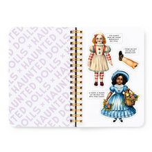Load image into Gallery viewer, Brass Monkey Haunted Dolls Sticker Book