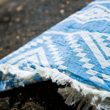 Load image into Gallery viewer, Aztec Turkish Beach Towels 33x66 Fouta Peshtemal Hammam Pool: Green