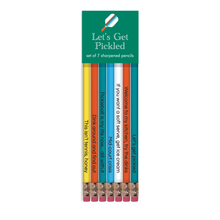 Load image into Gallery viewer, LET'S GET PICKLED PENCIL SET