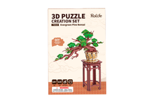 Load image into Gallery viewer, Rolife Evergreen Pine Bonsai 3D Puzzle Kit