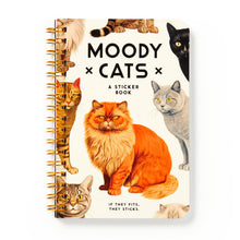 Load image into Gallery viewer, Brass Monkey Moody Cats Sticker Book