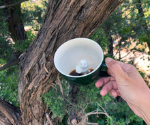 Load image into Gallery viewer, Ceramic OWL Surprise Mug Gift (11 oz. - Emerald Green)