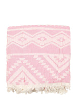 Load image into Gallery viewer, Aztec Turkish Beach Towels 33x66 Fouta Peshtemal Hammam Pool: Green