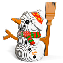 Load image into Gallery viewer, EUGY Snowman 3D Puzzle