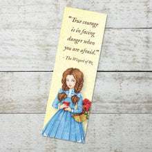 Load image into Gallery viewer, Wizard of Oz Loose Tea Tin with Dorothy Gale Bookmark: Black
