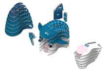 Load image into Gallery viewer, EUGY Whale Shark 3D Puzzle