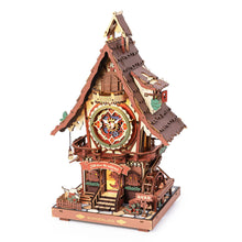 Load image into Gallery viewer, ROKR Cuckoo Clock DIY 3D Puzzle Kit