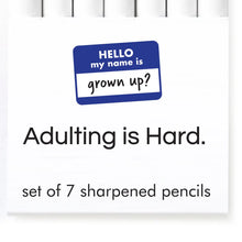 Load image into Gallery viewer, Adulting is Hard Pencil Set