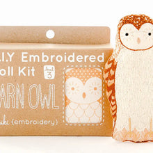 Load image into Gallery viewer, Barn Owl - Embroidery Kit