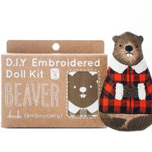 Load image into Gallery viewer, Beaver - Embroidery Kit
