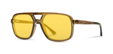 Load image into Gallery viewer, CAMP Glacier Sunglasses - Smokey Bear Edition - Moss / Walnut / Basic Polarized Yellow