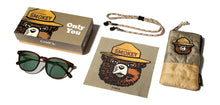 Load image into Gallery viewer, CAMP Topo Sunglasses - Smokey Bear Edition - Clay / Walnut / Basic Polarized G15
