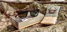 Load image into Gallery viewer, CAMP Topo Sunglasses - Smokey Bear Edition - Clay / Walnut / Basic Polarized G15