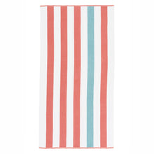 Load image into Gallery viewer, Coral & Sea Glass Laguna Beach Towel