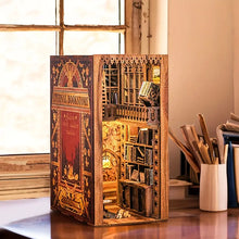 Load image into Gallery viewer, DIY Book Nook Kit: Eternal Bookstore with Dust Cover