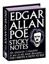 Load image into Gallery viewer, Edgar Allan Poe Sticky Notes