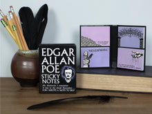 Load image into Gallery viewer, Edgar Allan Poe Sticky Notes