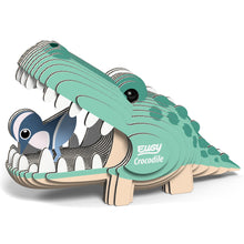 Load image into Gallery viewer, Eugy 3D Crocodile Puzzle