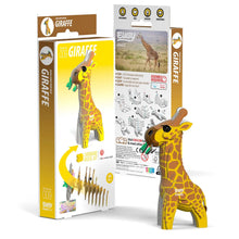 Load image into Gallery viewer, Eugy 3D Giraffe Puzzle