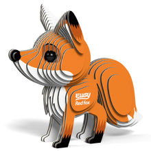 Load image into Gallery viewer, Eugy 3D Red Fox Puzzle