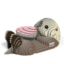 Load image into Gallery viewer, Eugy 3D Sea Otter Puzzle