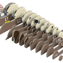 Load image into Gallery viewer, Eugy 3D Sea Otter Puzzle