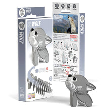 Load image into Gallery viewer, Eugy 3D Wolf Puzzle