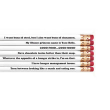 Load image into Gallery viewer, Good Food Good Mood Pencil Set
