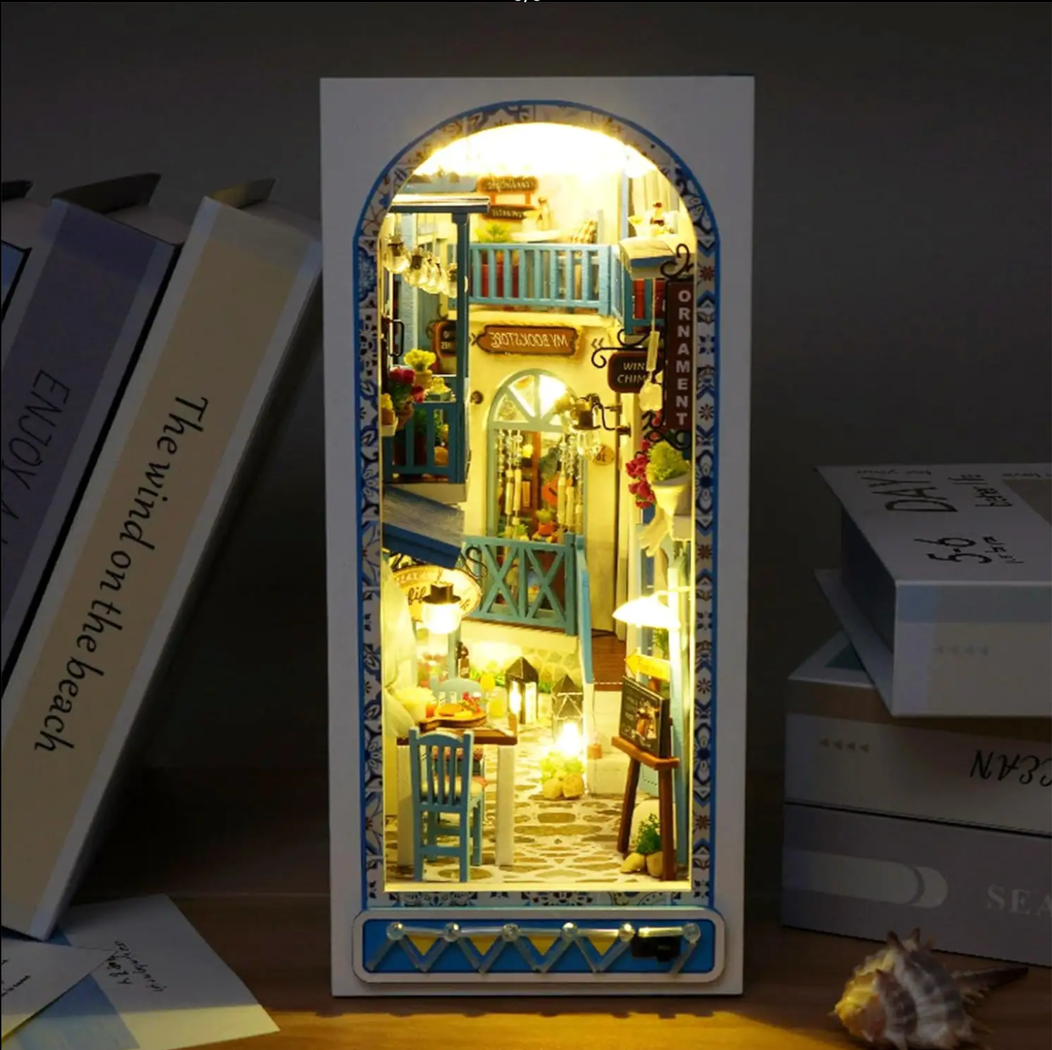 Book Nook - Greek Isles - Sea Breeze – Landmarks Unlimited