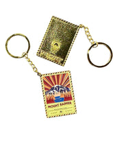 Load image into Gallery viewer, Mount Rainier Washington - Enamel Postcard Keychain