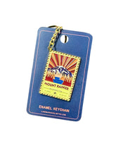 Load image into Gallery viewer, Mount Rainier Washington - Enamel Postcard Keychain