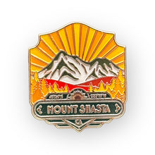 Load image into Gallery viewer, Mount Shasta, California - Enamel Magnet