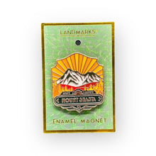 Load image into Gallery viewer, Mount Shasta, California - Enamel Magnet