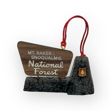 Load image into Gallery viewer, National Forest Ornament - Mt. Baker - Snoqualmie