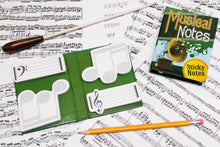 Load image into Gallery viewer, Musical Notes Sticky Notes