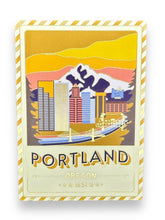 Load image into Gallery viewer, Portland, Oregon - Postcard - Textured Foil