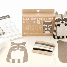 Load image into Gallery viewer, Raccoon - Embroidery Kit