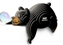 Load image into Gallery viewer, EUGY Black Bear 3D Puzzle