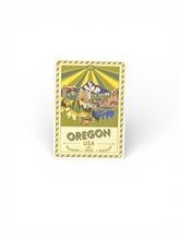 Load image into Gallery viewer, State of Oregon - Vinyl Postcard Sticker