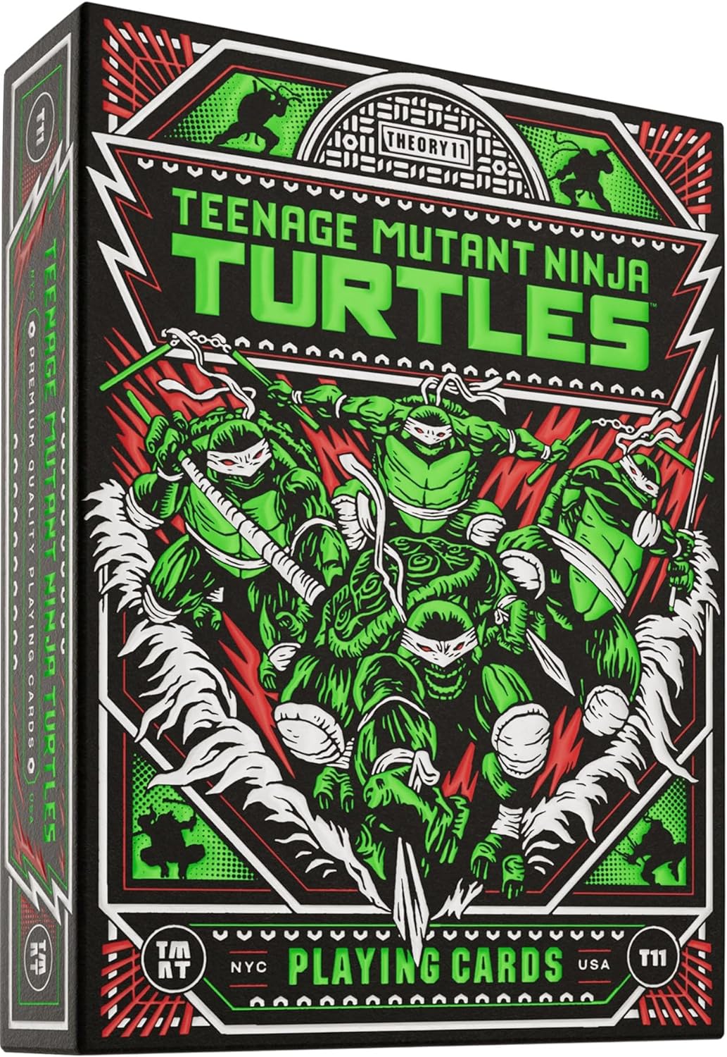 Teenage Mutant Ninja Turtles Speelkaarten - Premium Theory11 Deck Met Iconische Personages